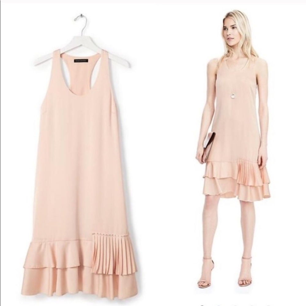 Banana Republic Peach Blush Summer Dress